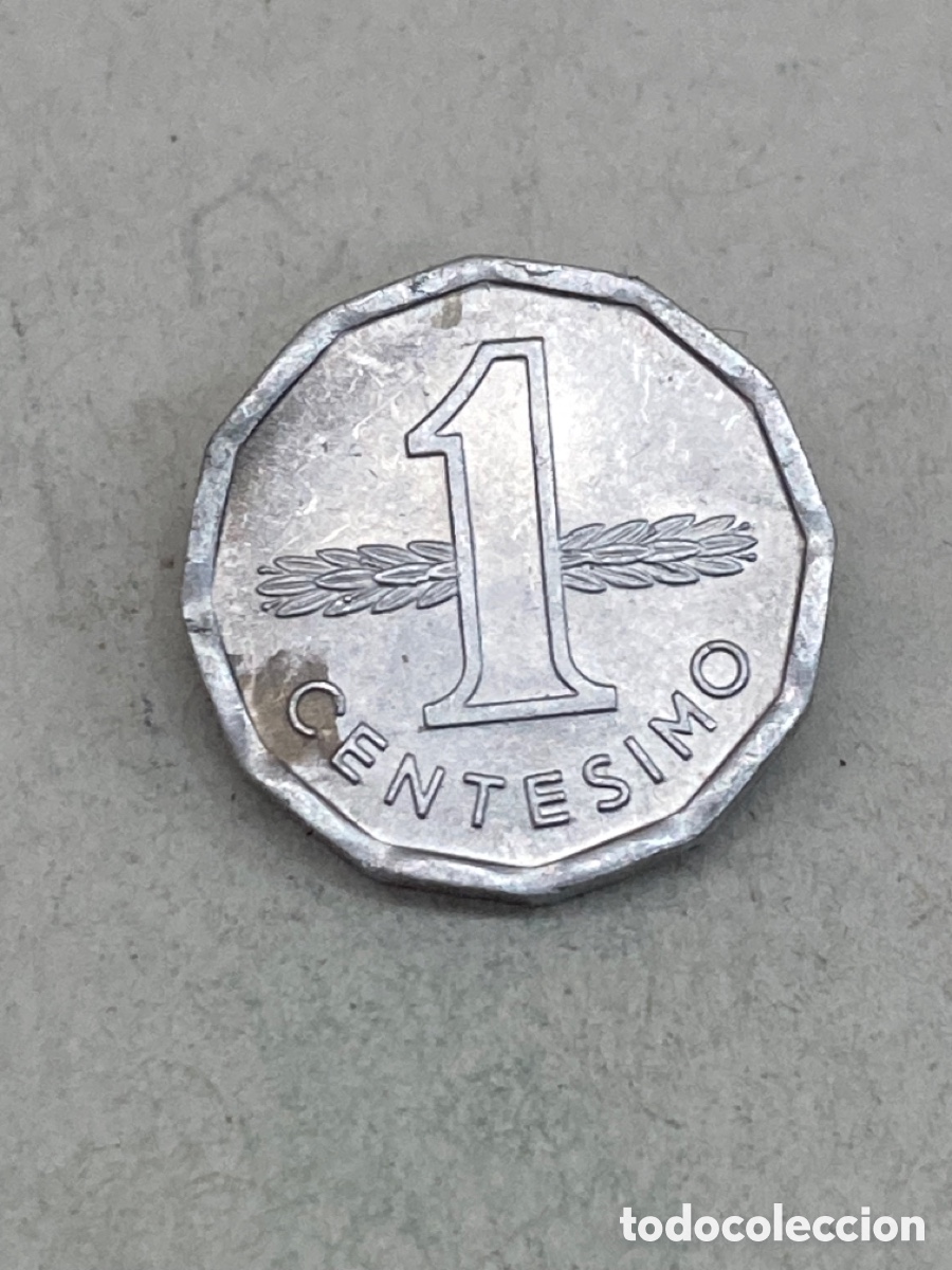 Monedas antiguas de Am&eacute;rica: Moneda 1 Cent&eacute;simo 1977 Uruguay/M11 - Foto 1