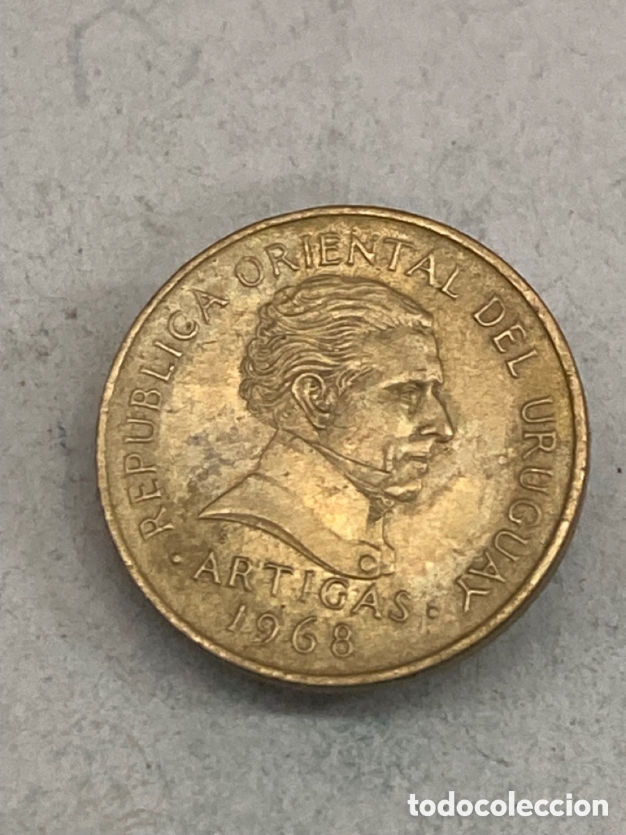 Monedas antiguas de Am&eacute;rica: Moneda 1 Cent&eacute;simo 1968 Uruguay M11 - Foto 2