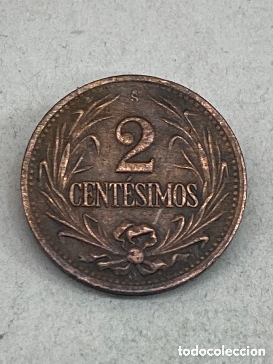 Monedas antiguas de Am&eacute;rica: Moneda 2 Centedimos 1946 Uruguay M11 - Foto 1