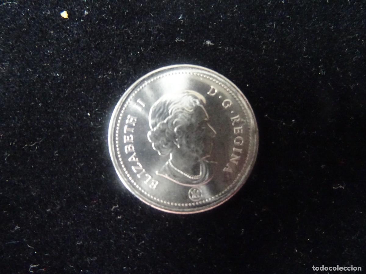 Monedas antiguas de Am&eacute;rica: CANADA 25 CENTS 2011 - Foto 2