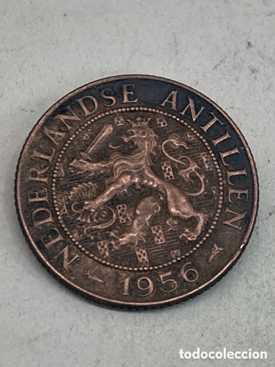 Monedas antiguas de Am&eacute;rica: Moneda 2 1/2 Cent Nederland X5 - Foto 1