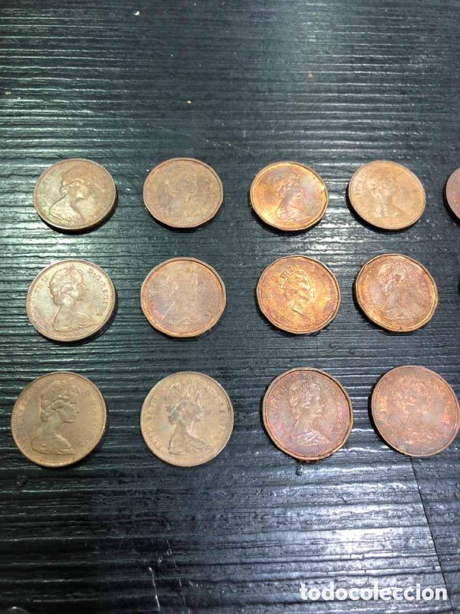 Monedas antiguas de Am&eacute;rica: Lote monedas 1 centimo de Canada (L80) - Foto 2