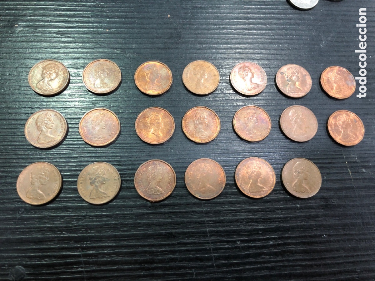 Monedas antiguas de Am&eacute;rica: Lote monedas 1 centimo de Canada (L80) - Foto 1