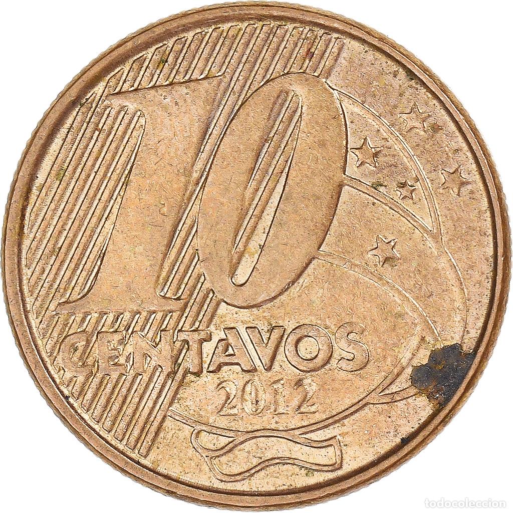 Monedas antiguas de Am&eacute;rica: [#1335174] Moneda, Brasil, 10 Centavos, 2012 - Foto 2