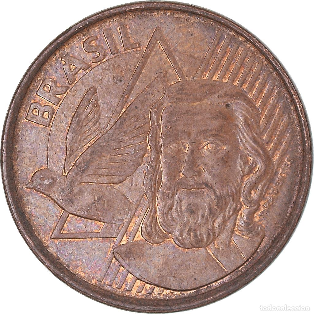 Monedas antiguas de Am&eacute;rica: [#1335443] Moneda, Brasil, 5 Centavos, 2013 - Foto 1