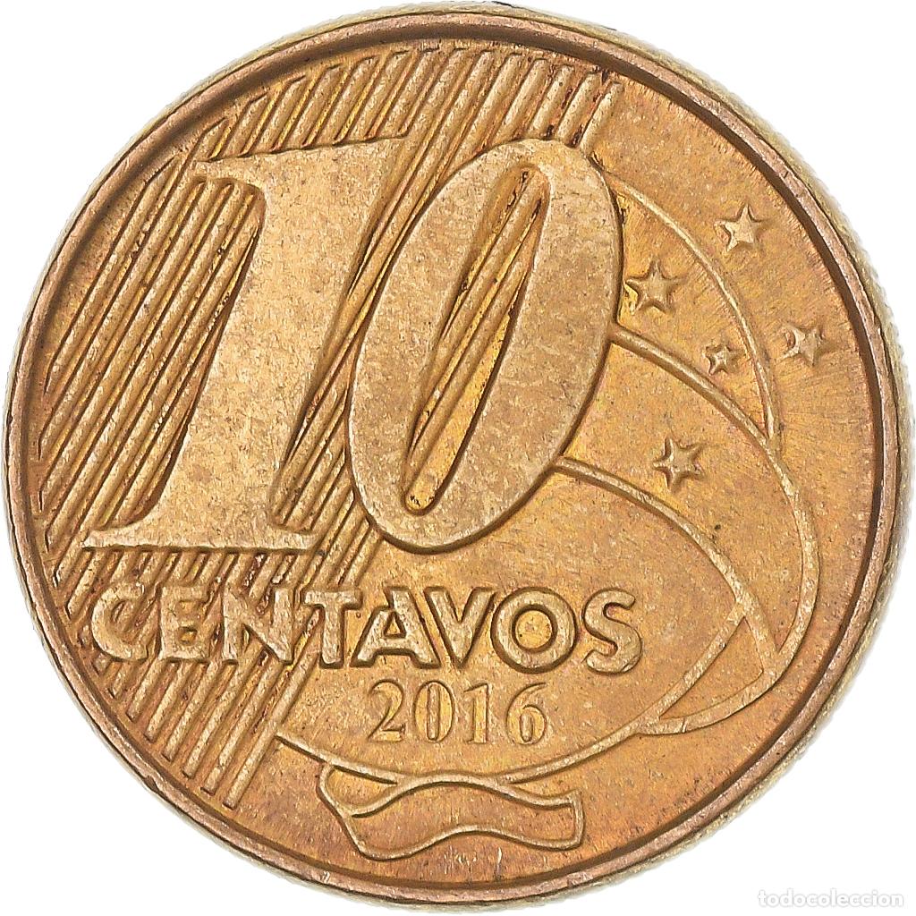 Monedas antiguas de Am&eacute;rica: [#1335446] Moneda, Brasil, 10 Centavos, 2016 - Foto 2