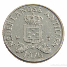 Monedas antiguas de América: 25 CENTAVOS 1976. ANTILLAS NEERLANDESAS.