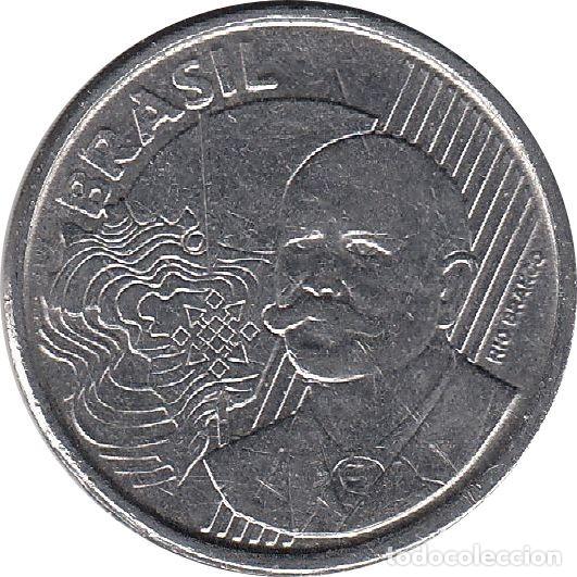 Monedas antiguas de Am&eacute;rica: BRASIL 50 Centavos 2010 KM#651a - Foto 1