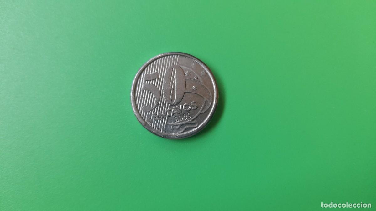 Monedas antiguas de Am&eacute;rica: 50 CENTAVOS Brasil - Foto 1