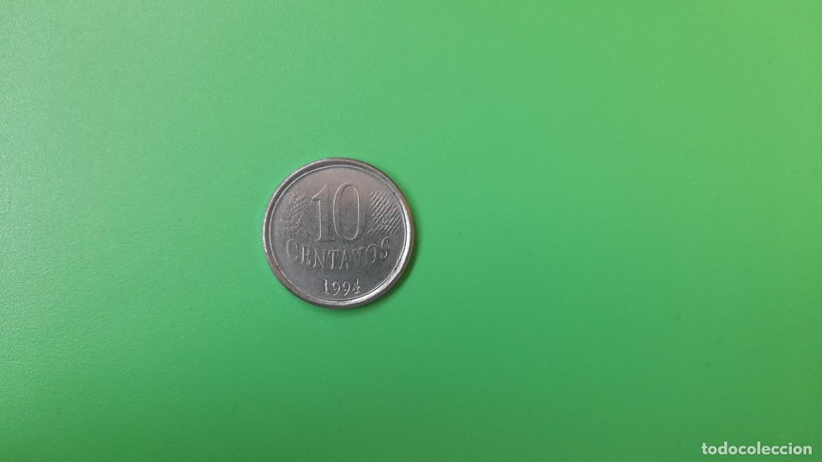 Monedas antiguas de Am&eacute;rica: 10 CENTAVOS Brasil - Foto 1