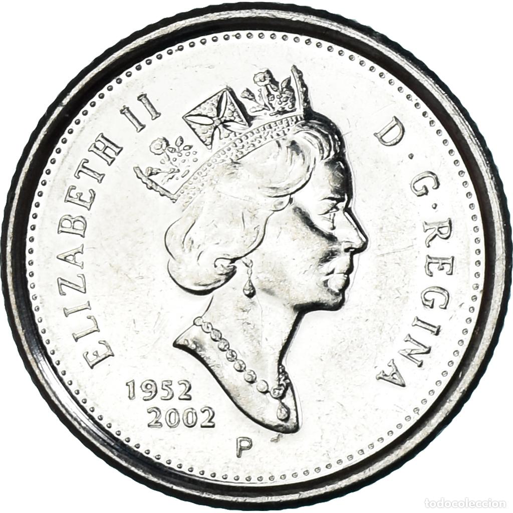 Monedas antiguas de Am&eacute;rica: [#1334375] Moneda, Canad&aacute;, 10 Cents, 2002 - Foto 1