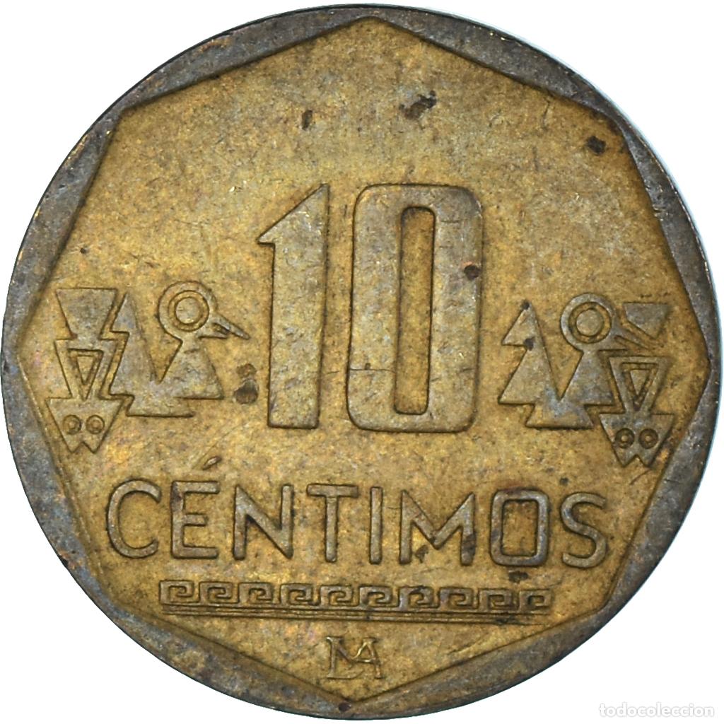 Monedas antiguas de Am&eacute;rica: [#1334398] Moneda, Per&uacute;, 10 Centimos, 2009 - Foto 2