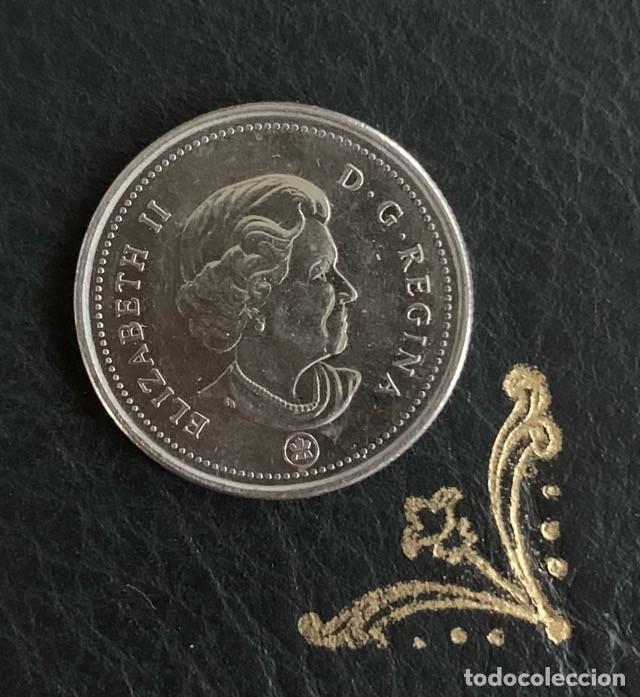 Monedas antiguas de Am&eacute;rica: MONEDA 25 CENTAVOS 2012 CANADA ELIZABETH II - Foto 2