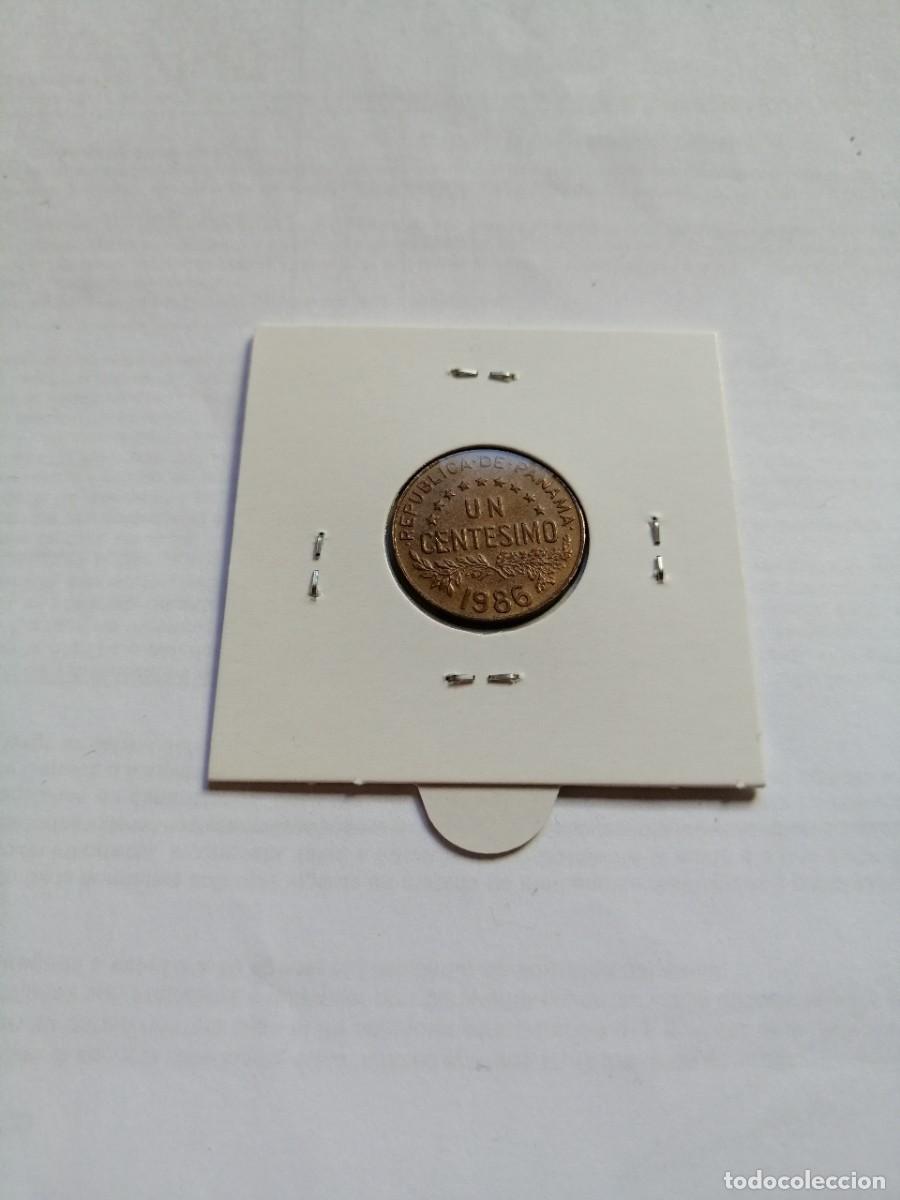Monedas antiguas de Am&eacute;rica: Panam&aacute; 1 Centesimo 1986 - Foto 2