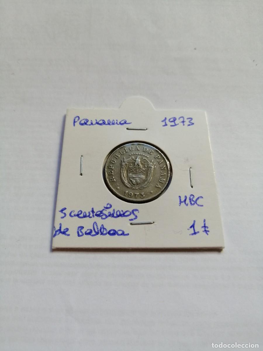Monedas antiguas de Am&eacute;rica: Panam&aacute; 5 Centesimos de Balboa 1973 - Foto 1