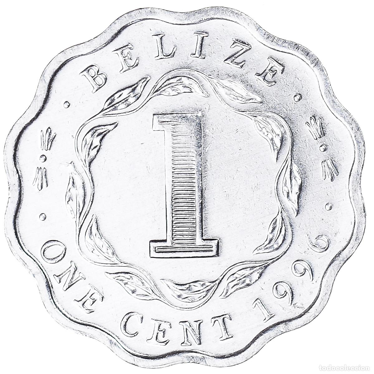 Monedas antiguas de Am&eacute;rica: [#1302541] Moneda, Belice, Cent, 1996 - Foto 2