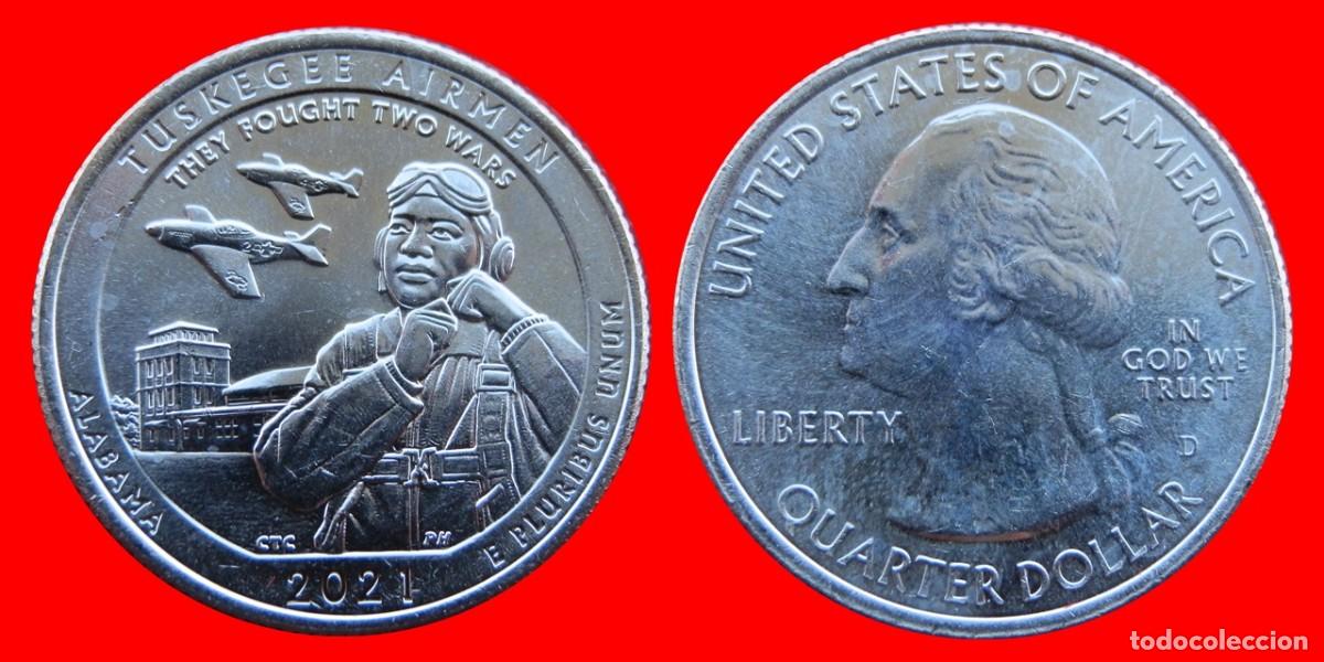 25 centavos quarter 2021-d tuskegee airmen sin - Compra venta en  todocoleccion