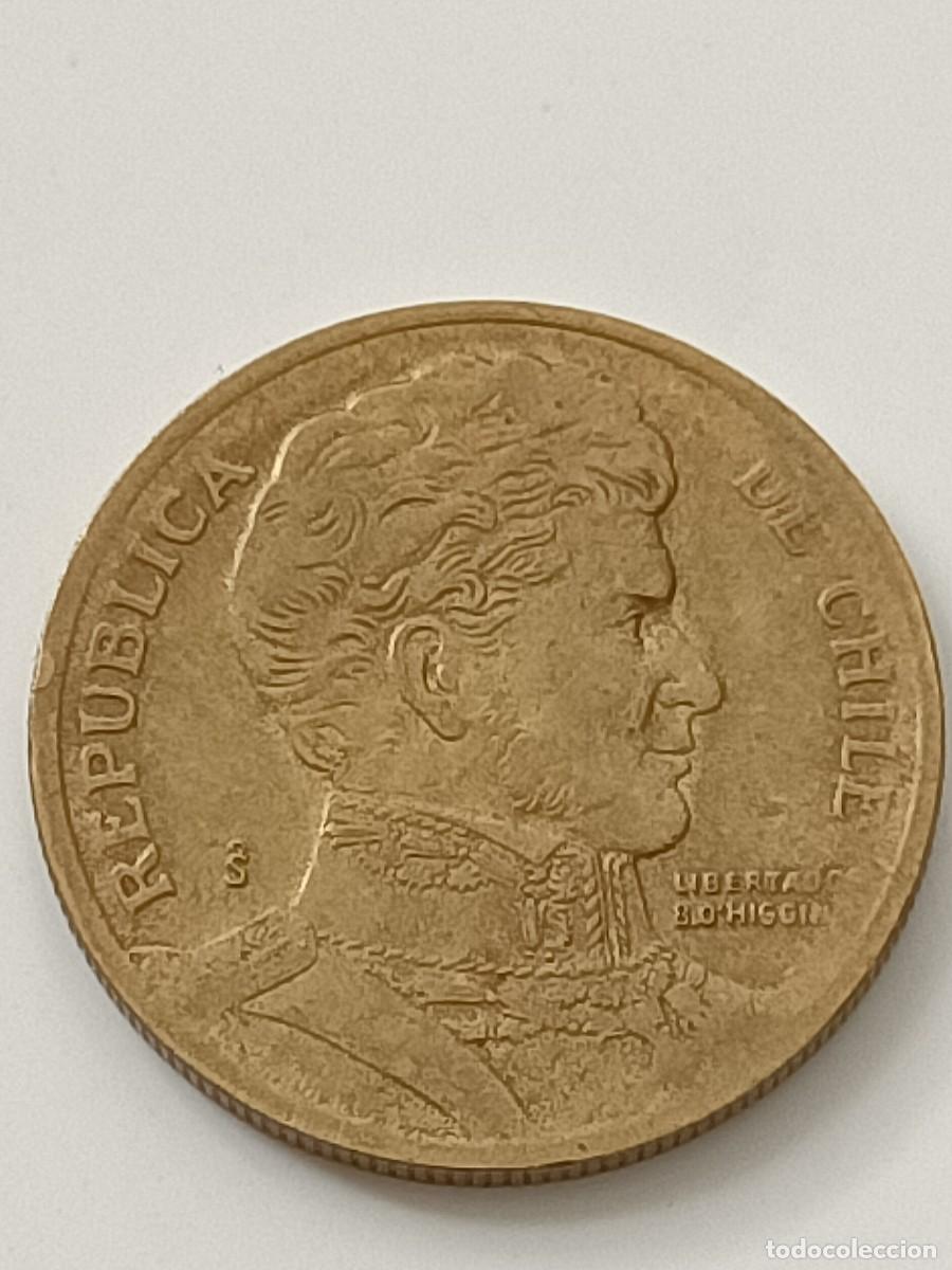 Monedas antiguas de Am&eacute;rica: Moneda Chile. 10 pesos de 1994 - Foto 2