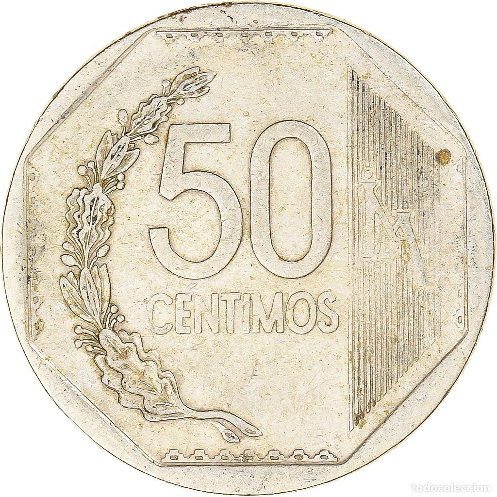Monedas antiguas de Am&eacute;rica: [#1343170] Moneda, Per&uacute;, 50 Centimos, 2011 - Foto 2