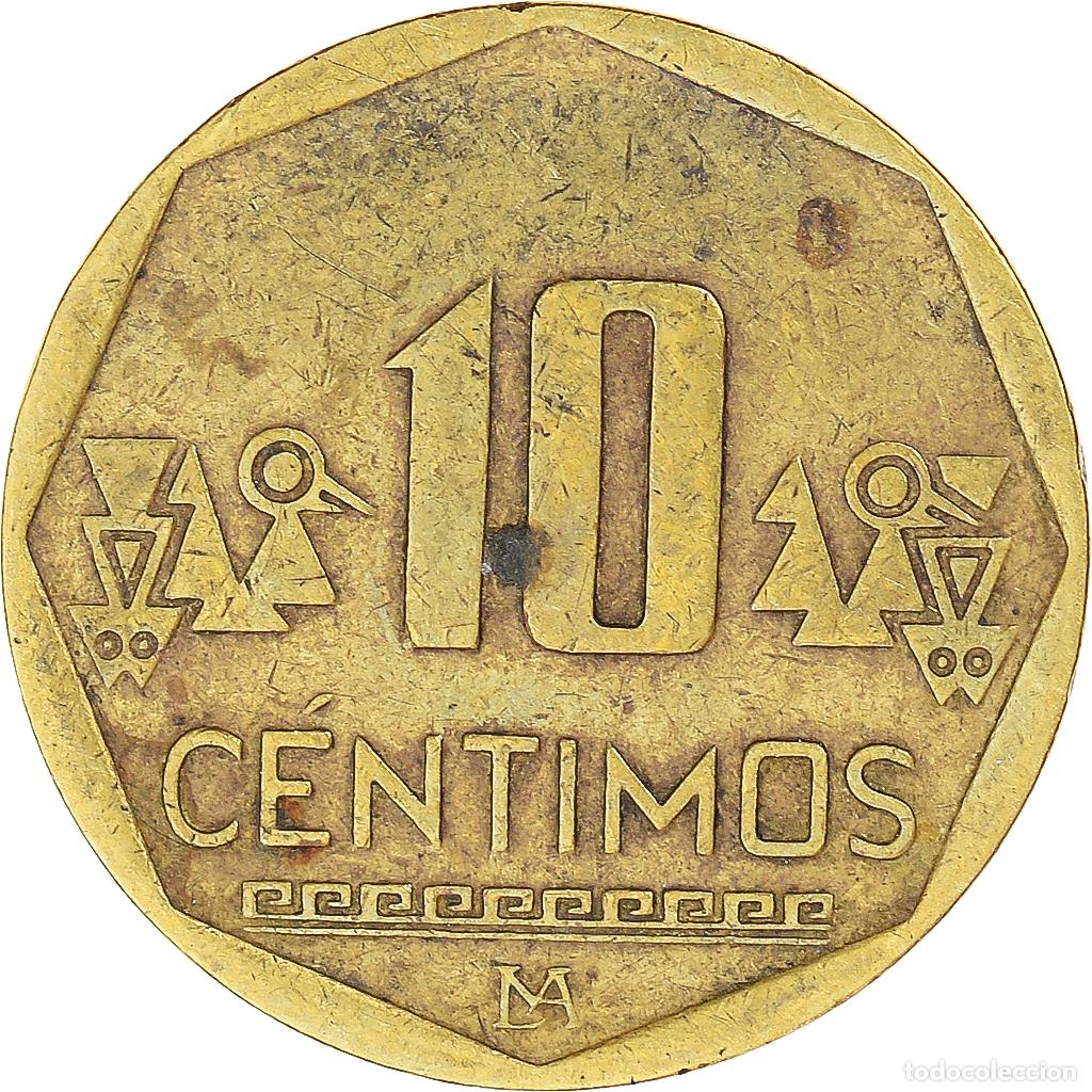 Monedas antiguas de Am&eacute;rica: [#1343146] Moneda, Per&uacute;, 10 Centimos, 2008 - Foto 2