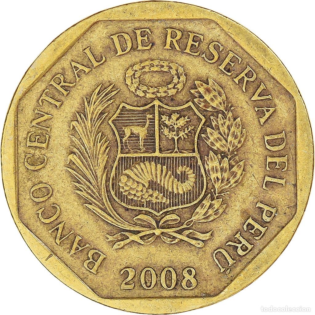 Monedas antiguas de Am&eacute;rica: [#1343146] Moneda, Per&uacute;, 10 Centimos, 2008 - Foto 1