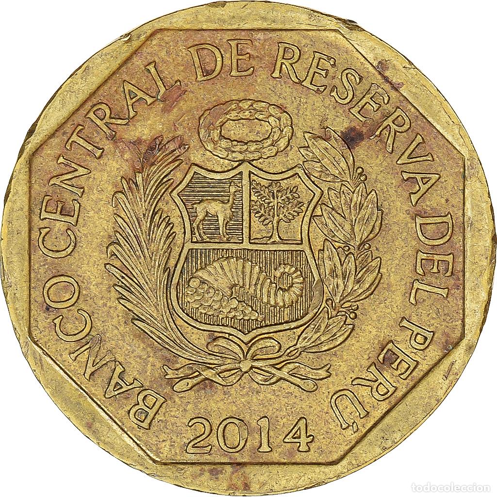 Monedas antiguas de Am&eacute;rica: [#1343200] Moneda, Per&uacute;, 20 Centimos, 2014 - Foto 1