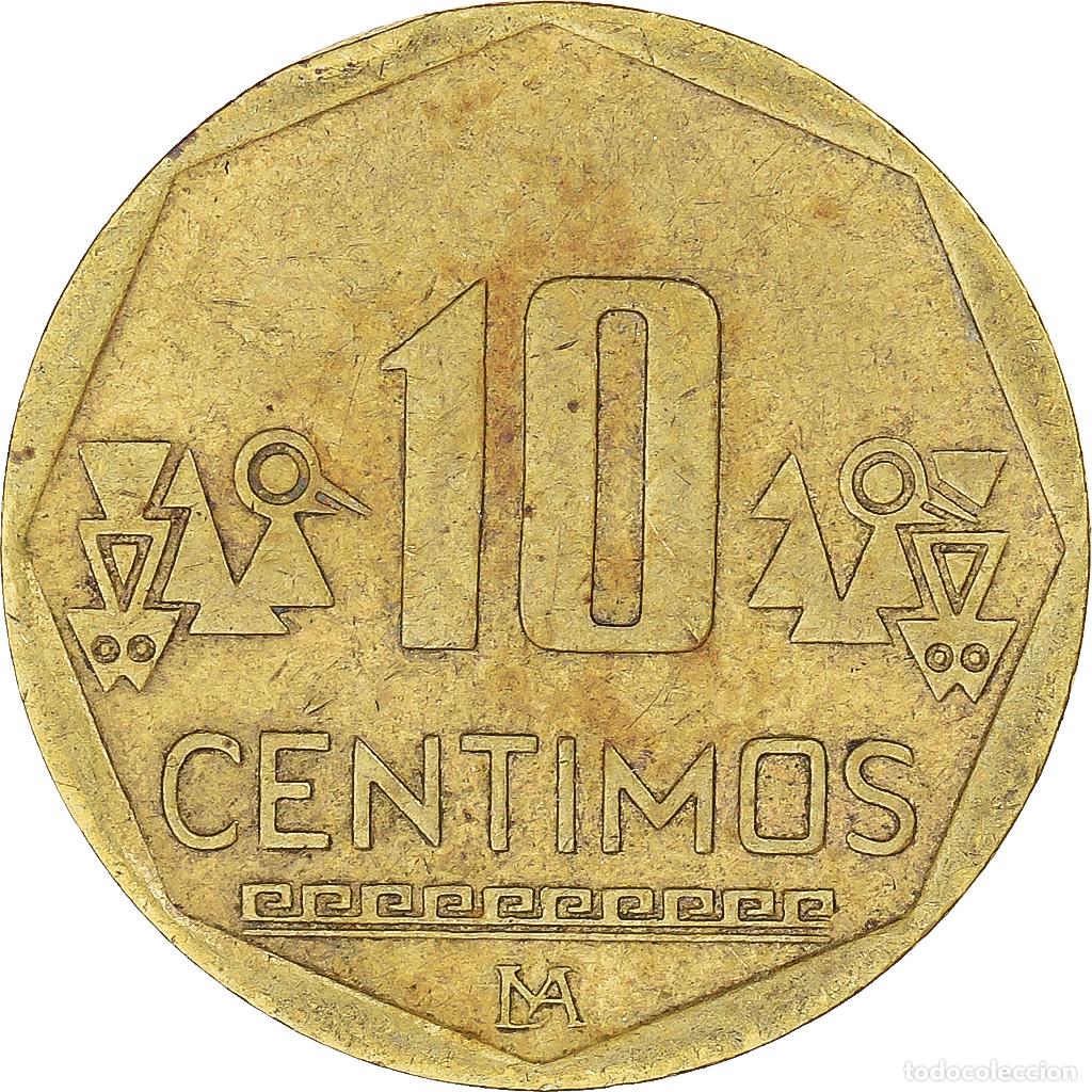 Monedas antiguas de Am&eacute;rica: [#1343223] Moneda, Per&uacute;, 10 Centimos, 2013 - Foto 2