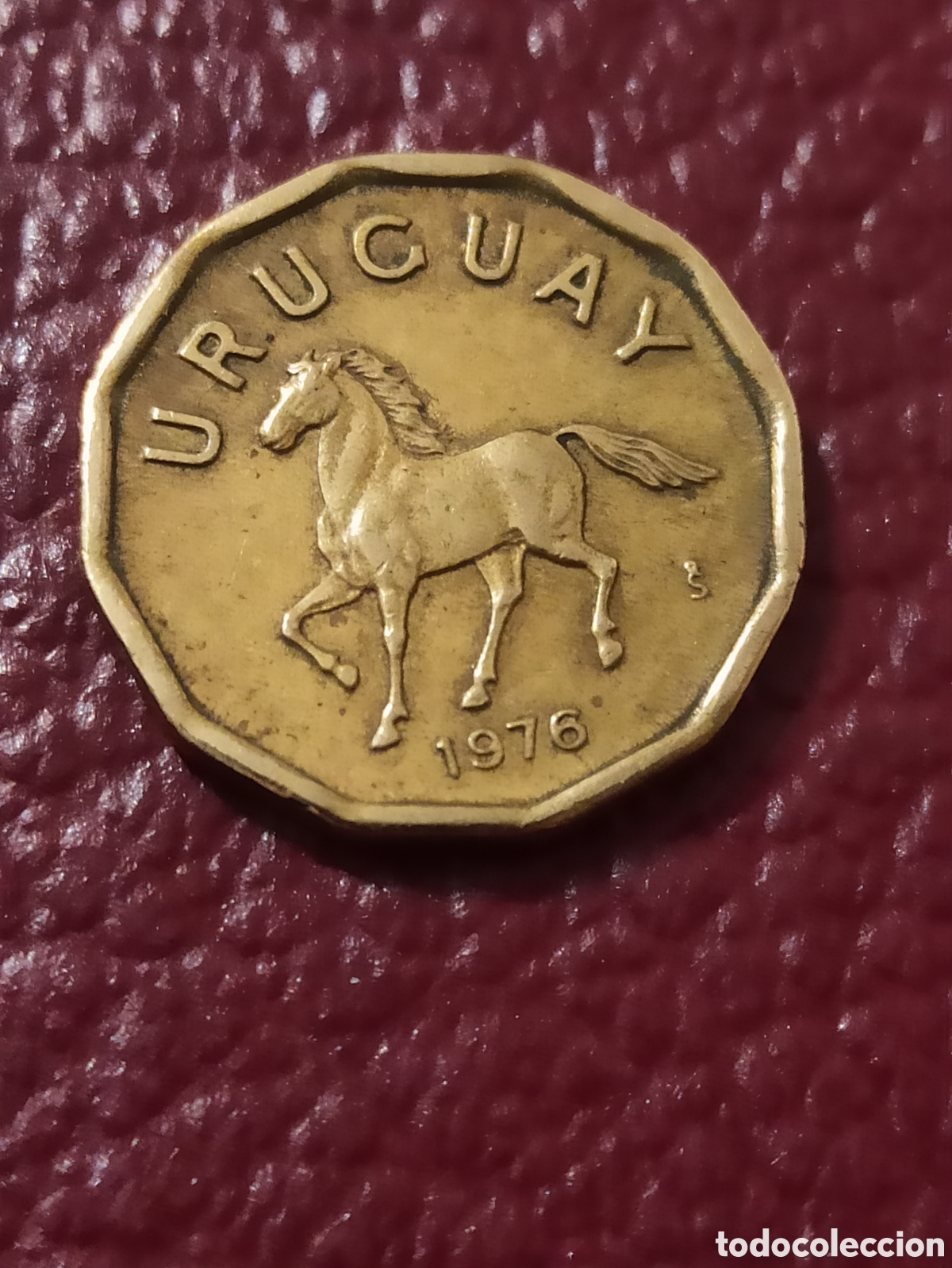 Monedas antiguas de Am&eacute;rica: Moneda 10 c&eacute;ntimos Uruguay 1976 - Foto 1