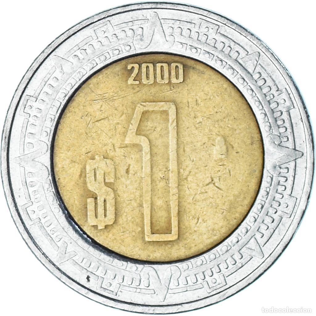 Monedas antiguas de Am&eacute;rica: [#1345044] Moneda, M&eacute;xico, Peso, 2000 - Foto 2