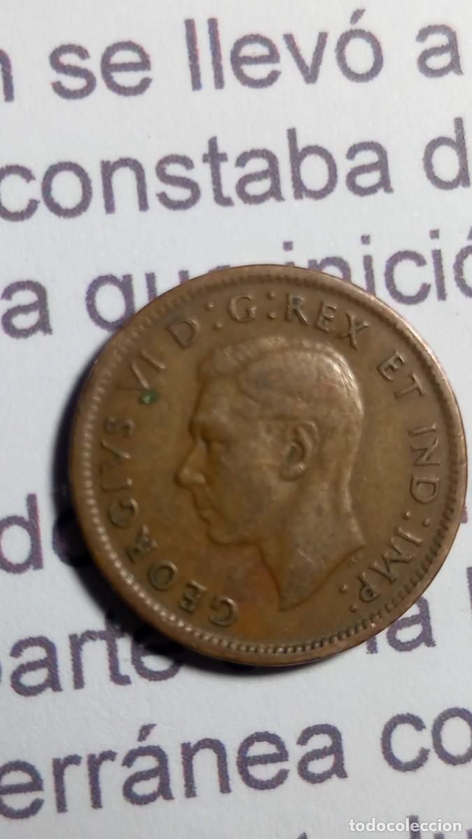 Monedas antiguas de Am&eacute;rica: CANADA - 1 CENT 1945 - KM32 - Foto 2