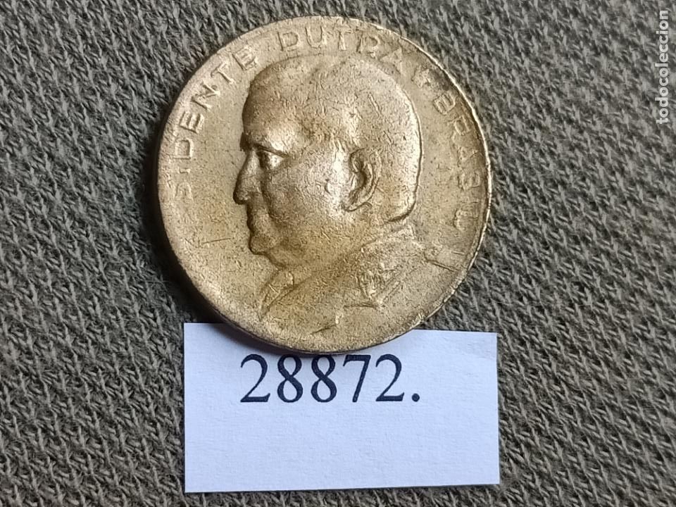 Monedas antiguas de Am&eacute;rica: Brasil 50 centavos 1956, c&eacute;ntimos - Foto 1