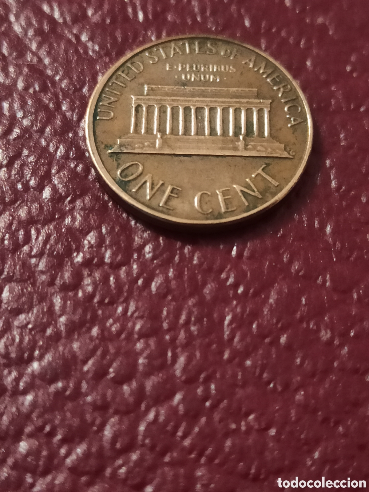 Monedas antiguas de Am&eacute;rica: Moneda one cent 1978 D - Foto 2