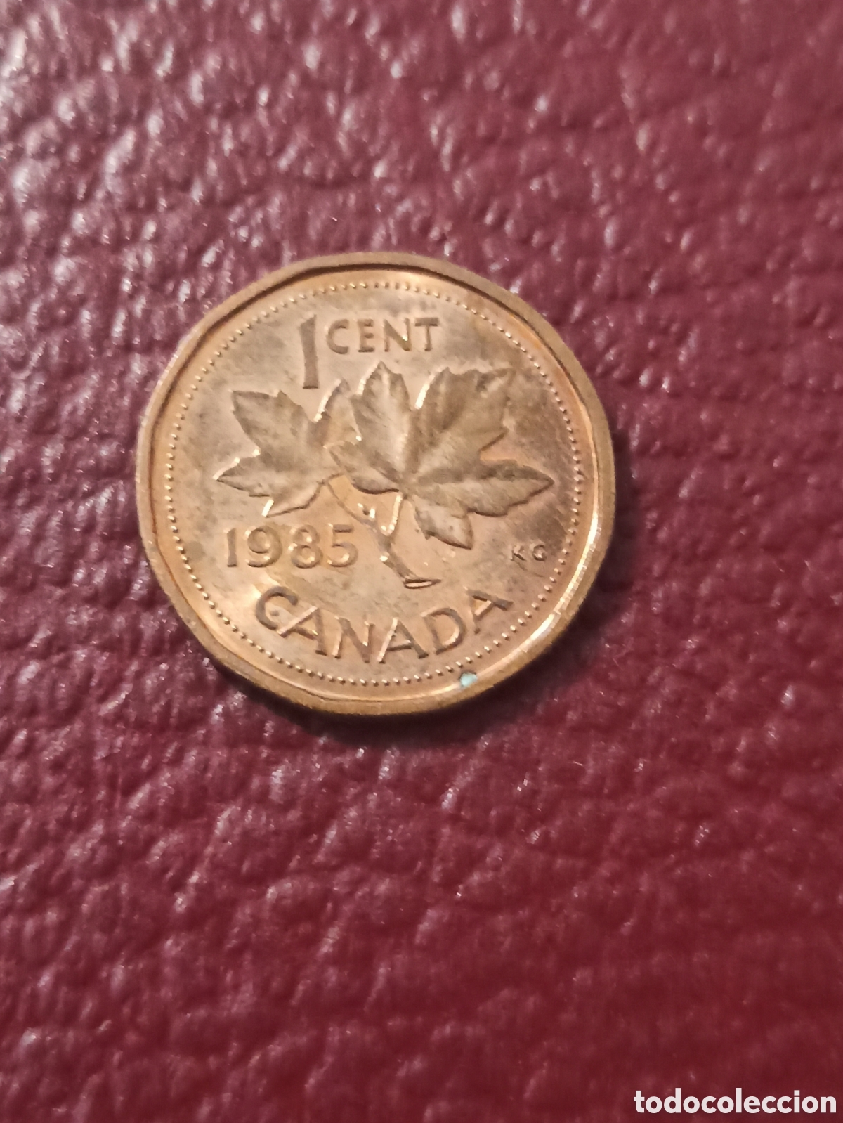 Monedas antiguas de Am&eacute;rica: Moneda 1 cent 1985 Canada - Foto 1