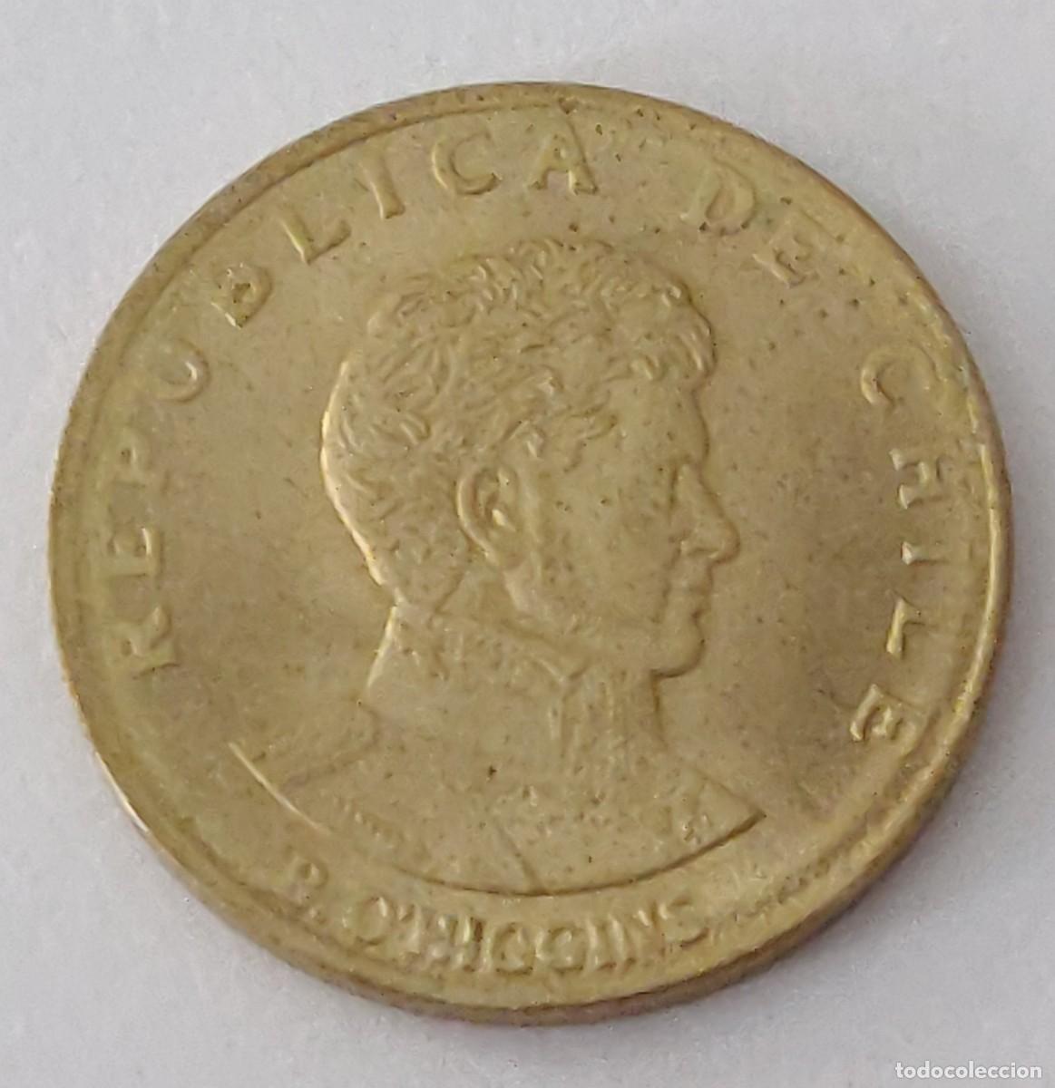 Monedas antiguas de Am&eacute;rica: Moneda de Chile - Foto 3