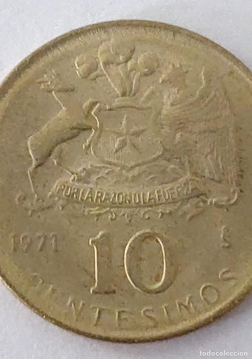 Monedas antiguas de Am&eacute;rica: Moneda de Chile - Foto 5