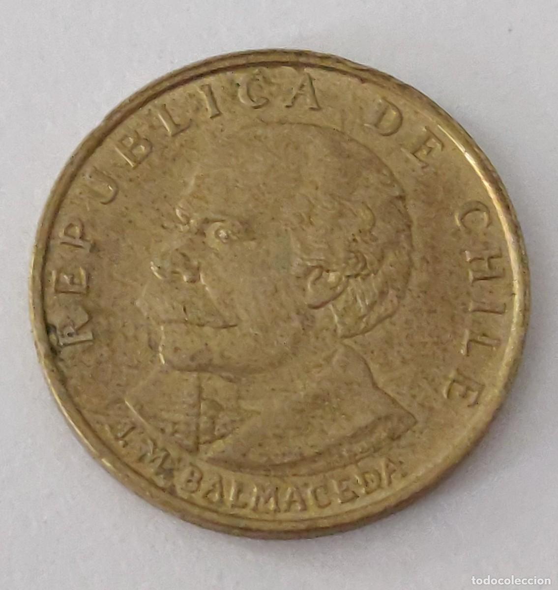 Monedas antiguas de Am&eacute;rica: Moneda de Chile - Foto 3