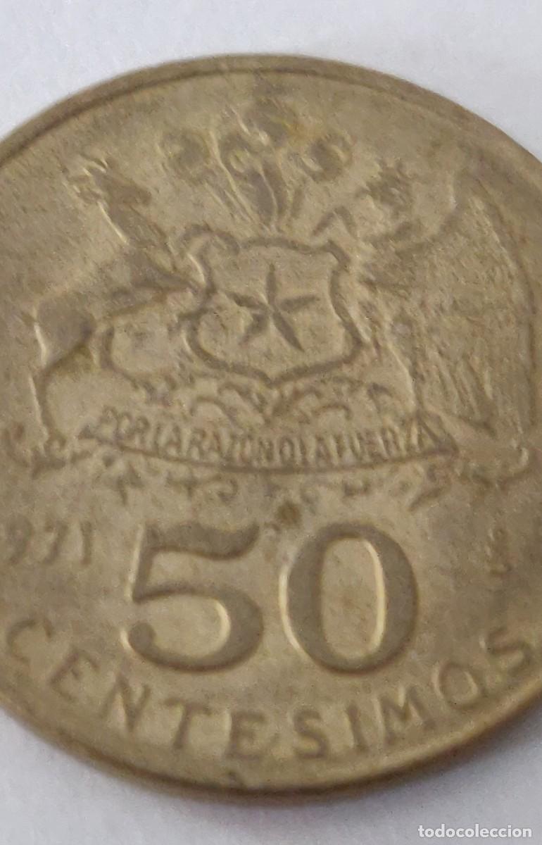 Monedas antiguas de Am&eacute;rica: Moneda de Chile - Foto 9