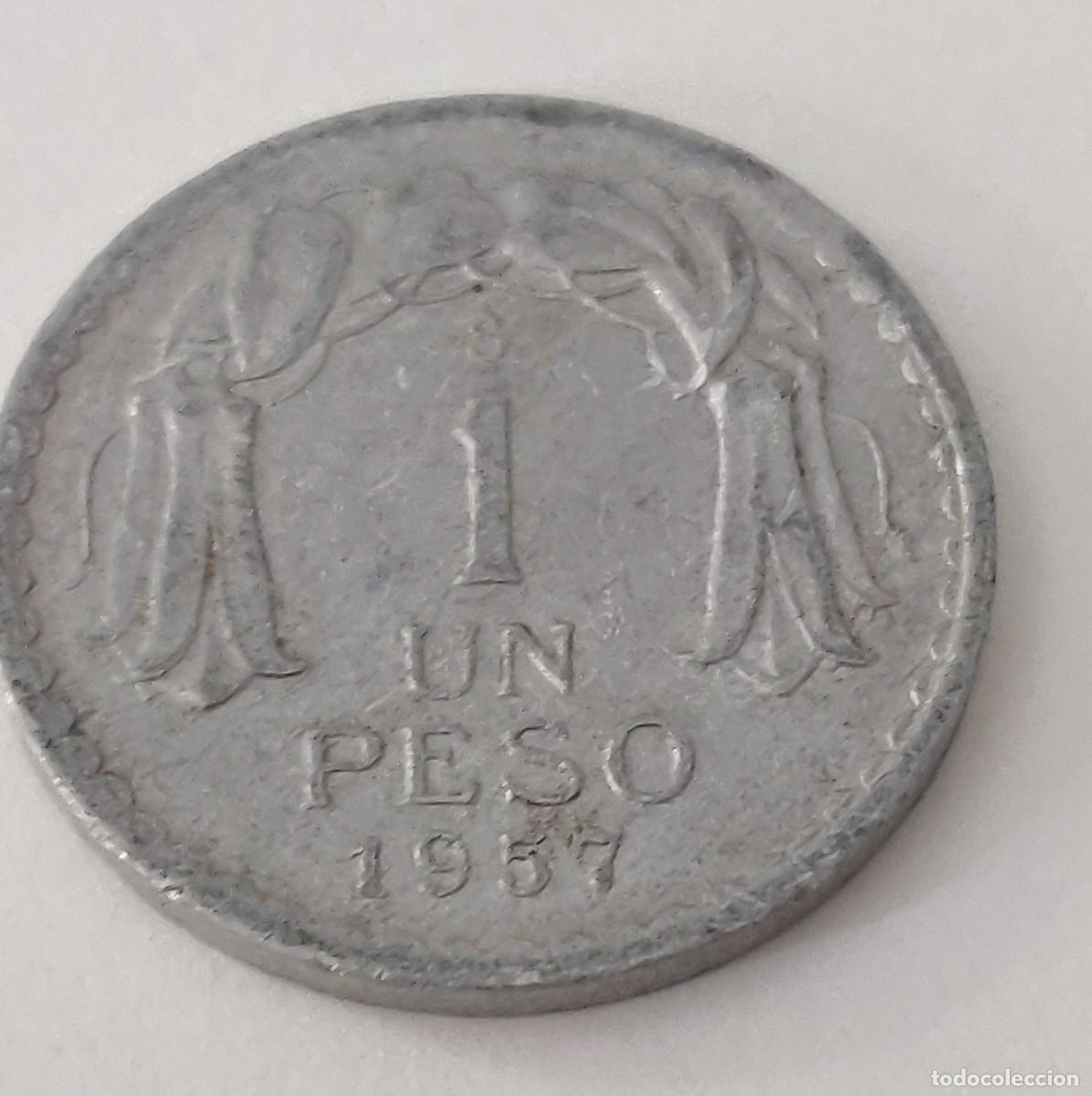 Monedas antiguas de Am&eacute;rica: Moneda de Chile - Foto 1