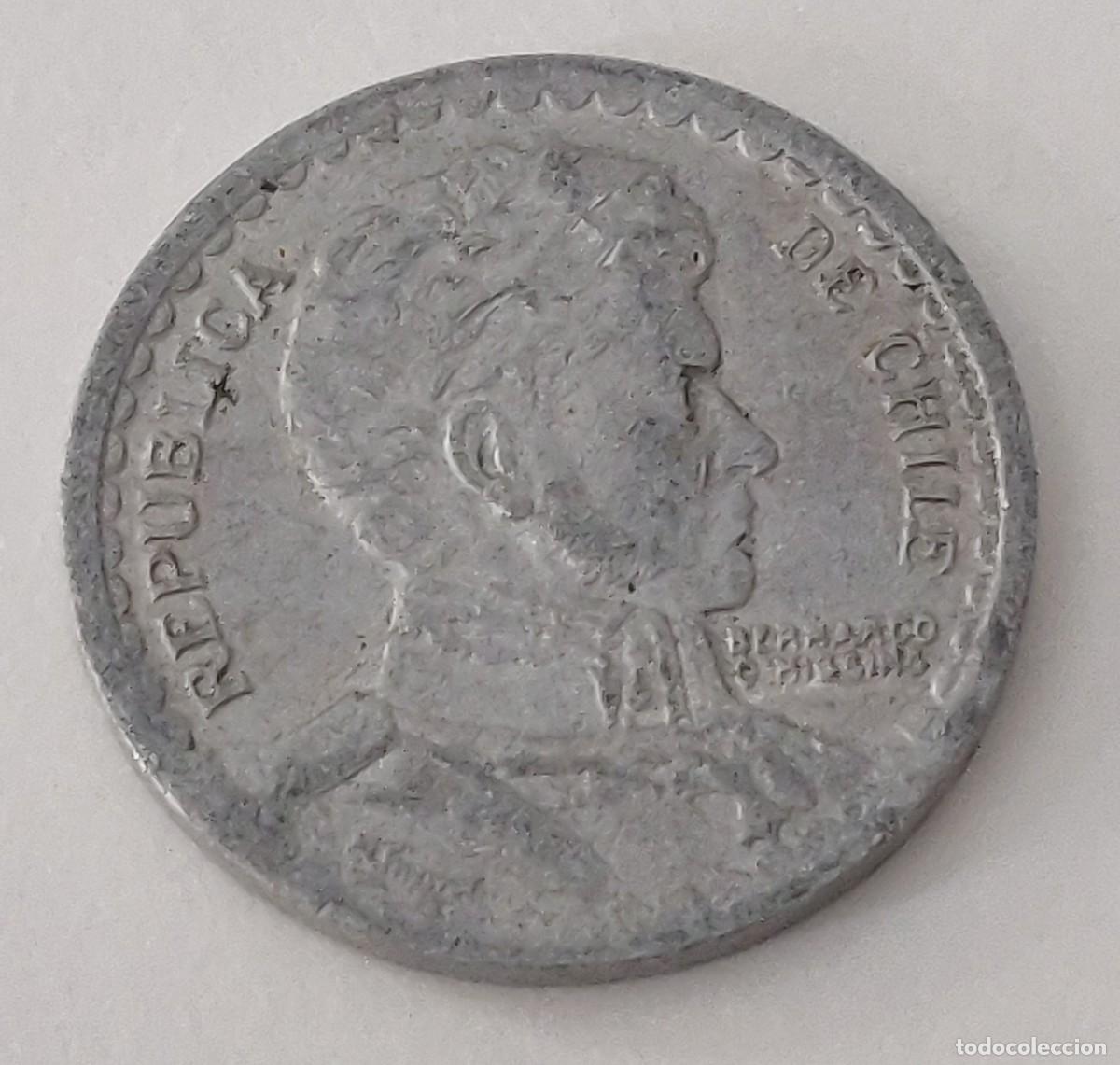 Monedas antiguas de Am&eacute;rica: Moneda de Chile - Foto 5