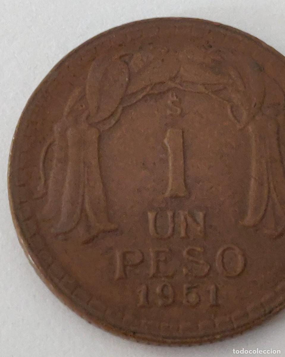 Monedas antiguas de Am&eacute;rica: Moneda de Chile - Foto 2
