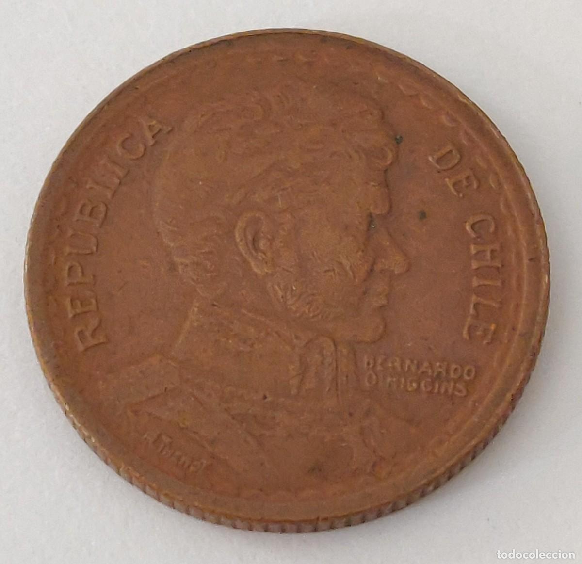 Monedas antiguas de Am&eacute;rica: Moneda de Chile - Foto 4
