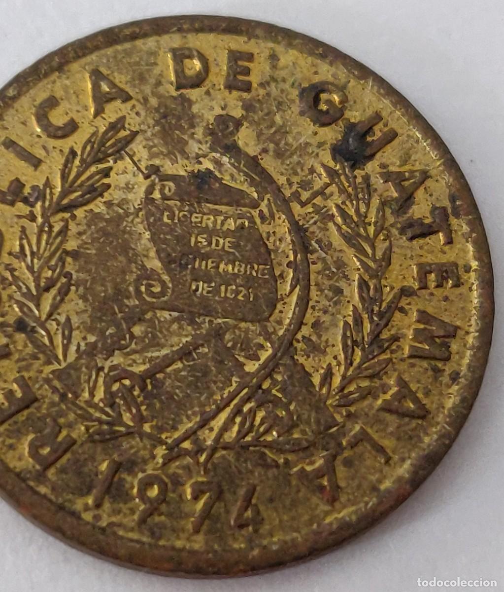 Monedas antiguas de Am&eacute;rica: Moneda De guatemala - Foto 3