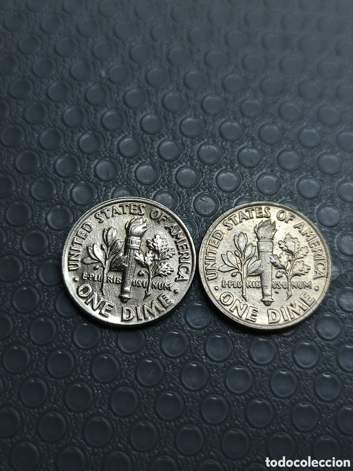 Monedas antiguas de Am&eacute;rica: Moneda One dime 1988P con error de acu&ntilde;aci&oacute;n - Foto 3
