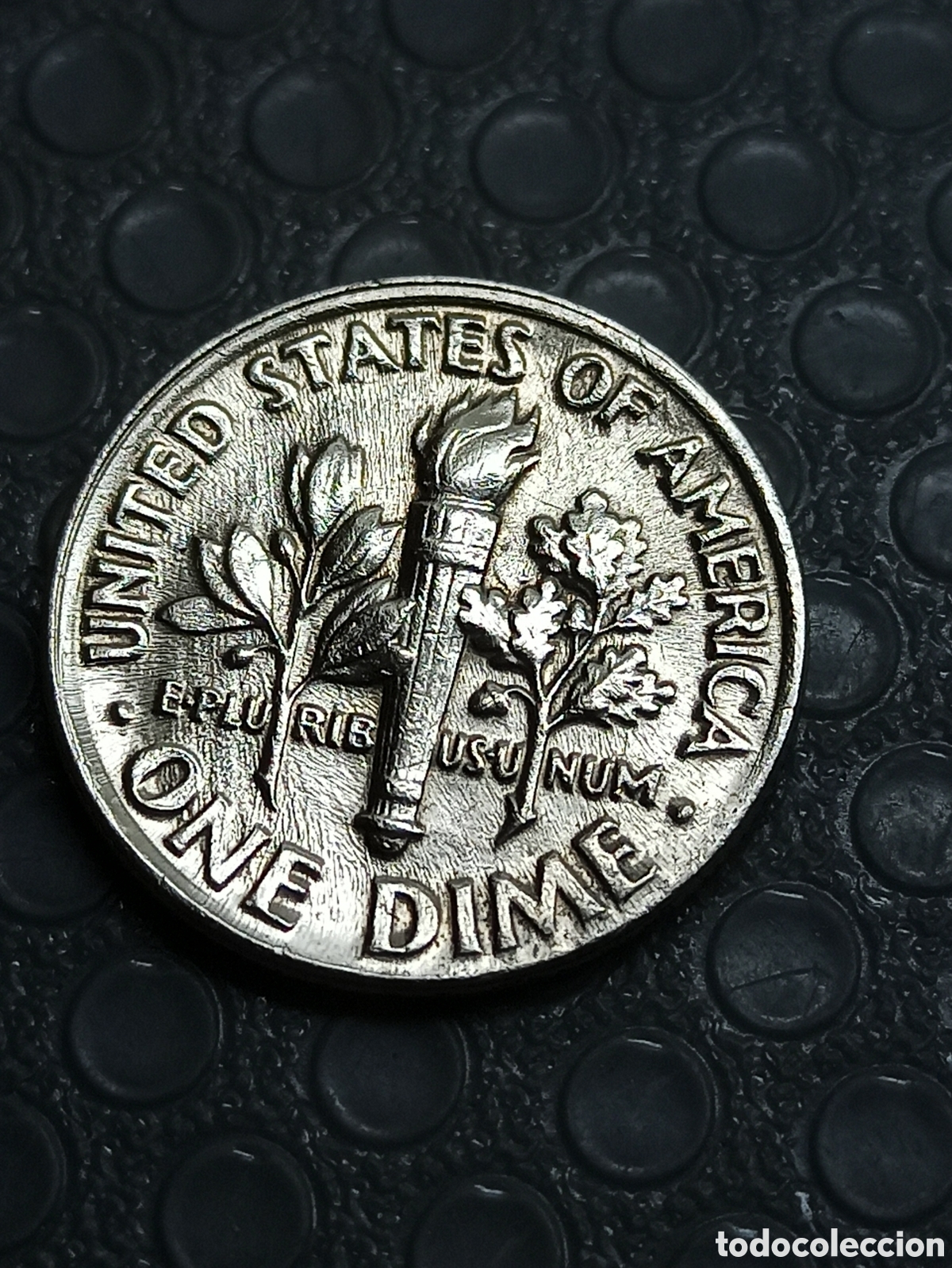 Monedas antiguas de Am&eacute;rica: Moneda One dime 1988P con error de acu&ntilde;aci&oacute;n - Foto 1