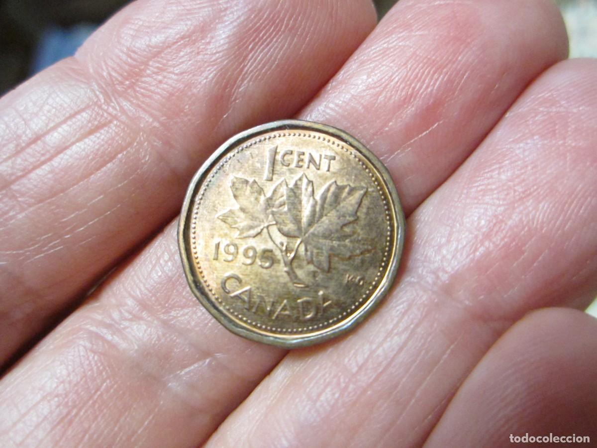 Monedas antiguas de Am&eacute;rica: MONEDA DE CANADA DE 1 CENTAVO DE 1995 SC- - Foto 2