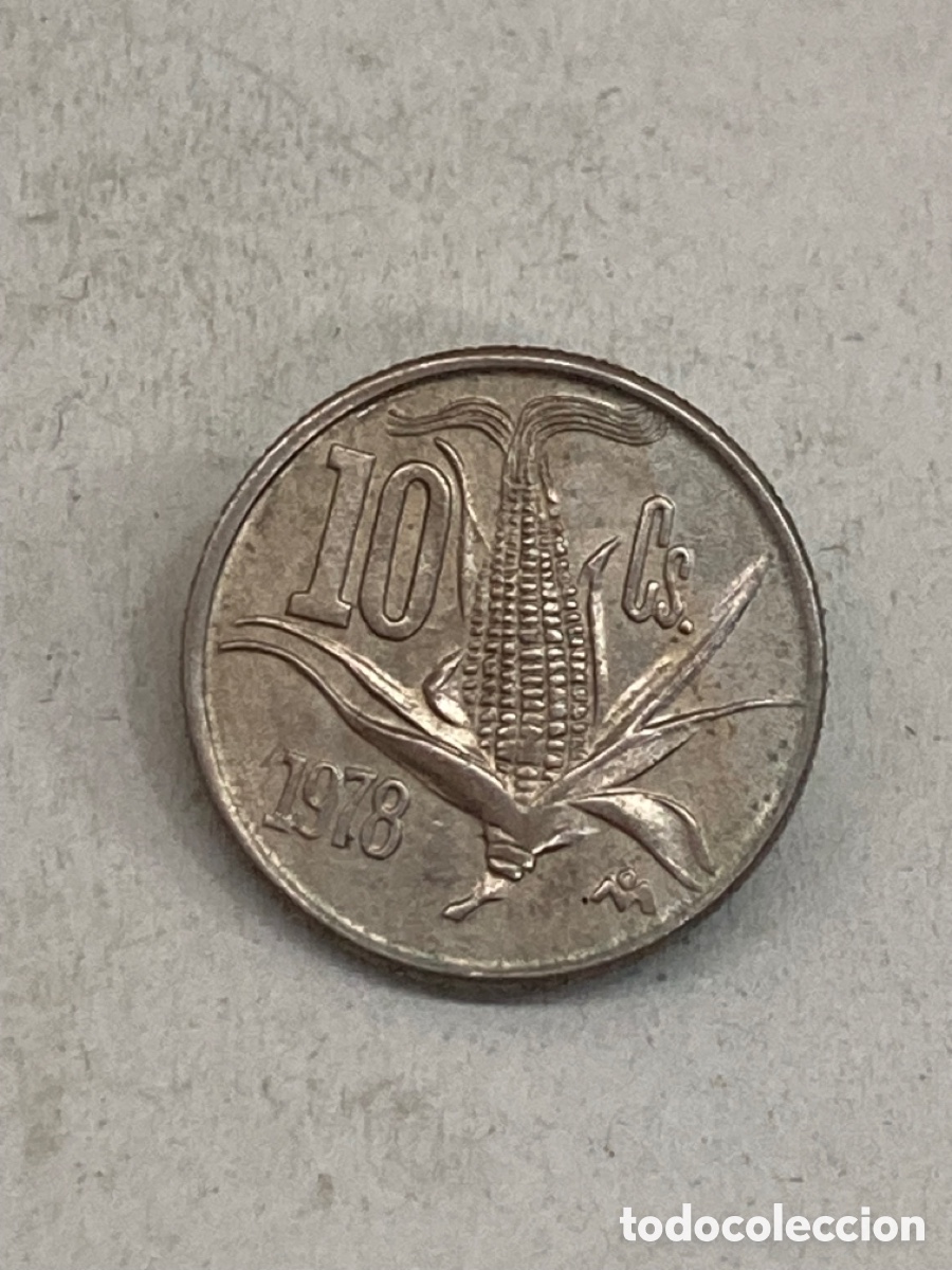 Monedas antiguas de Am&eacute;rica: Moneda 10 C&eacute;ntimos 1978 Mexico V19 - Foto 1