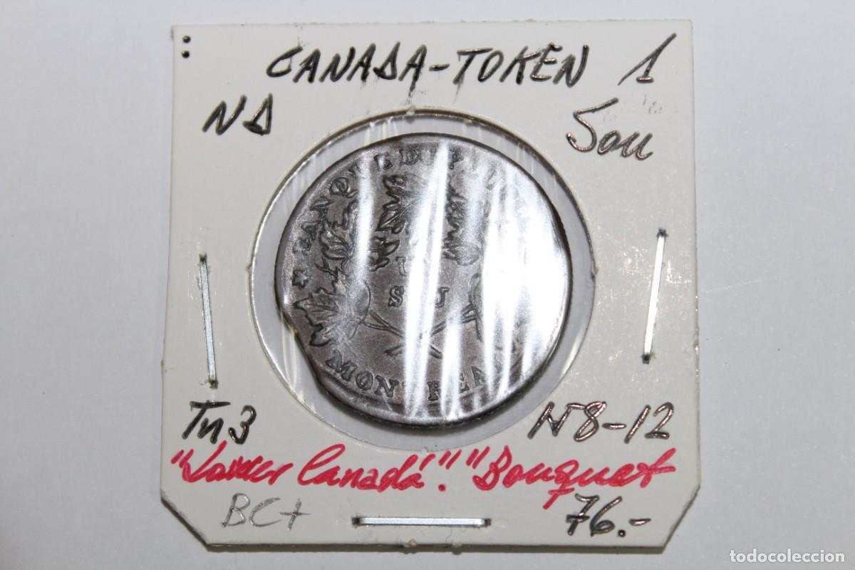 Monedas antiguas de Am&eacute;rica: Moneda de 1 SON ND Tn3 CANADA TOKEN en BC+ - Foto 1