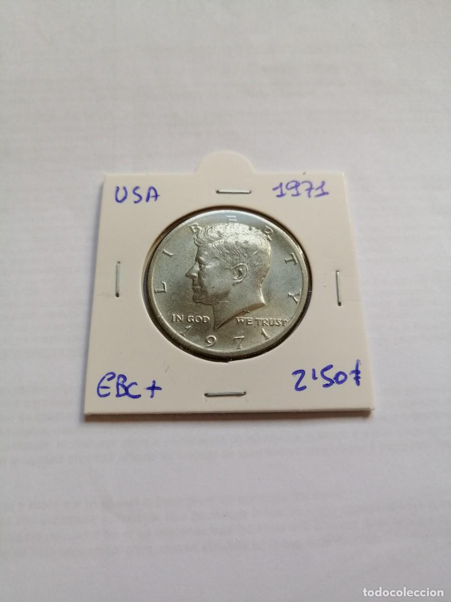 Monedas antiguas de Am&eacute;rica: Usa 1/2 dolar 1971 - Foto 1