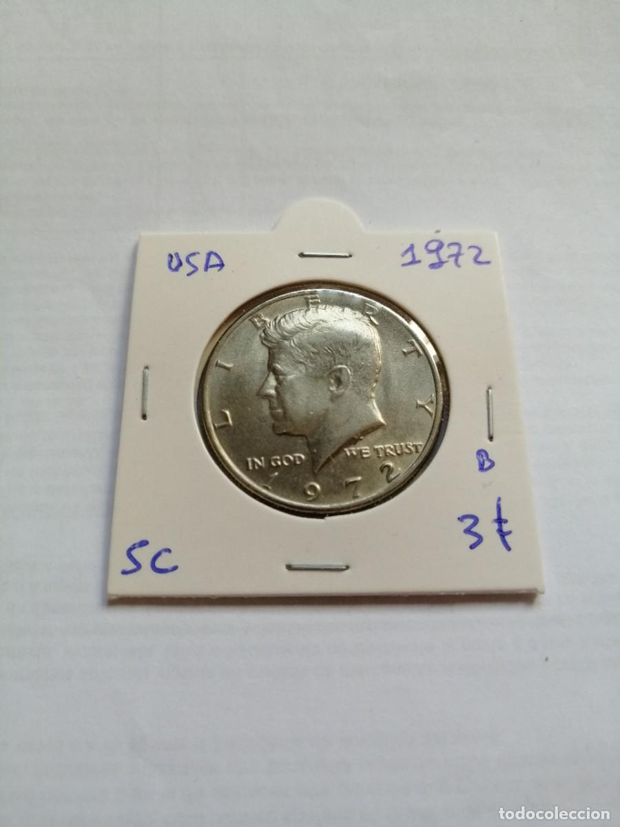 Monedas antiguas de Am&eacute;rica: Usa 1/2 dolar 1972 SC - Foto 1