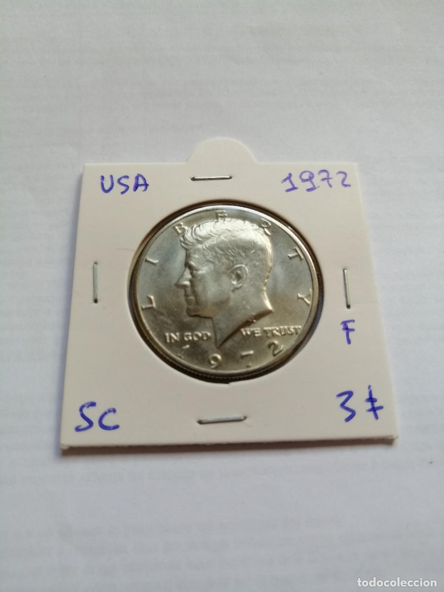 Monedas antiguas de Am&eacute;rica: Usa 1/2 dolar 1972 SC - Foto 1